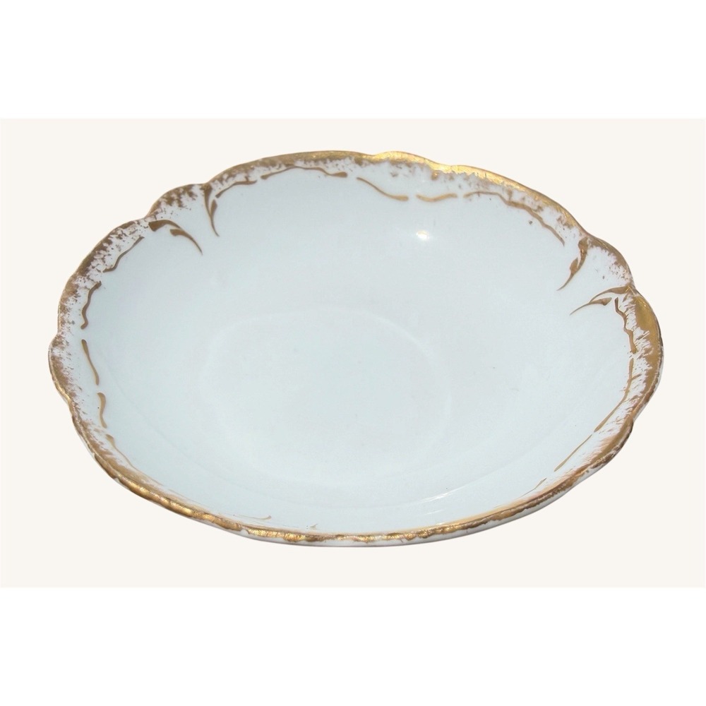 Antique Theodore Haviland Limoges Butter Pat 3" Plate Abram French Boston 1893-